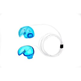 Doc's Proplugs - Medium Solid (Non-Vented), Blue w/Leash