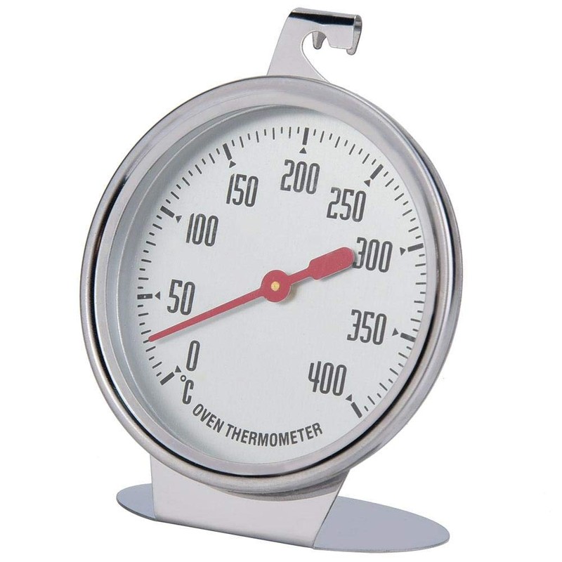 Stainless Steel Stand Up Dial Oven Thermometer Grill Fry Chef