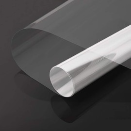 SUMAGITIN Clear Window Security Film Self-Adhesive Anti Shatter Safety Window Glass Protection Sticker Heat Control Anti UV for Home and Office 2Mil, 35.4inch x 8.2feet