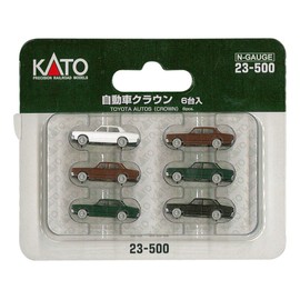 Kato N Gauge Car Crown 6 3-Pack, 23 – 500 Railway Model Supplies