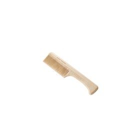 Acca Kappa Beech Wood Fine Tooth Comb with Handle