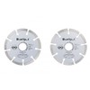 Blue Spot Tools 19547 Segmented Diamond Dry Cutting Disc, Silver,