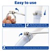 30PCS Stainless Steel Hose Clamps, 1/4" to 7/16" (6-12mm) Adjustable