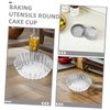 Gatuida 30pcs Stainless Steel Egg Tart Molds with Decorative Fluted