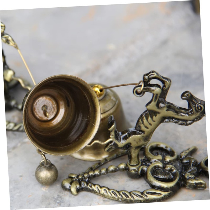 CIYODO Retro Doorbell Chime Small Bell Wind Chime Bells Wall