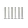6Pcs Cabinet Knob Rose Flower Shape Delicate Ceramic Knob for