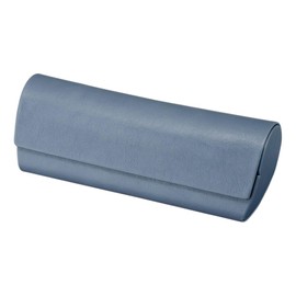 Pearl Eyeglass Case, Eyeglass Case, Semi-Hard Case, Magnetic, Unisex, Round Type, Blue, BU Mother's Day, Father's Day, Gift Present