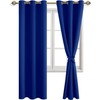 JIUZHEN Cortinas Opacas con Ojales para Dormitorio o salón, 2