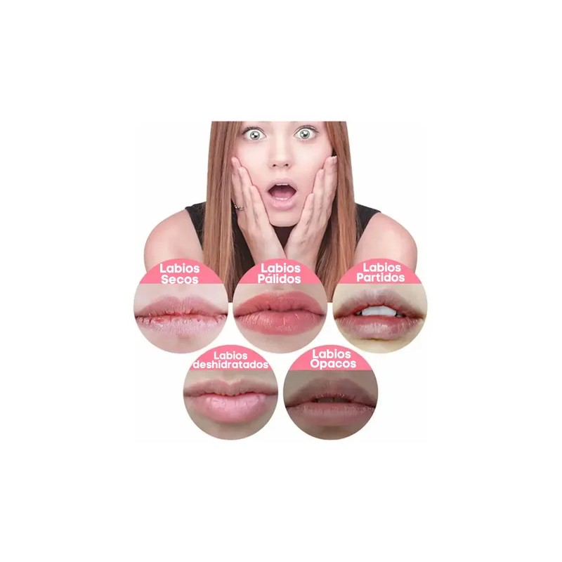 10 Bálsamo Cuidado Facial Labial Hidratante Labios Lip