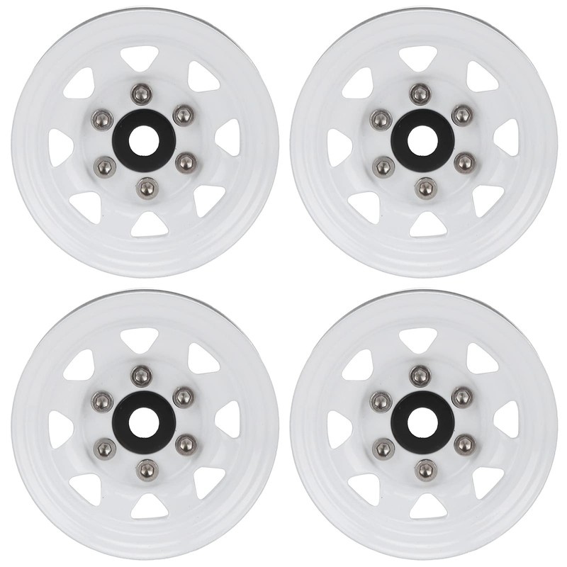 4pcs 1.55" RC Wheel Rim Hub Axial AX90069 Crawler Universal