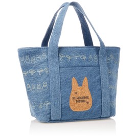 Totoro Denim Fabric Lunch Bag