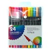 FATASH 24 PCs Dual Tip Brush Colouring Pens Set |