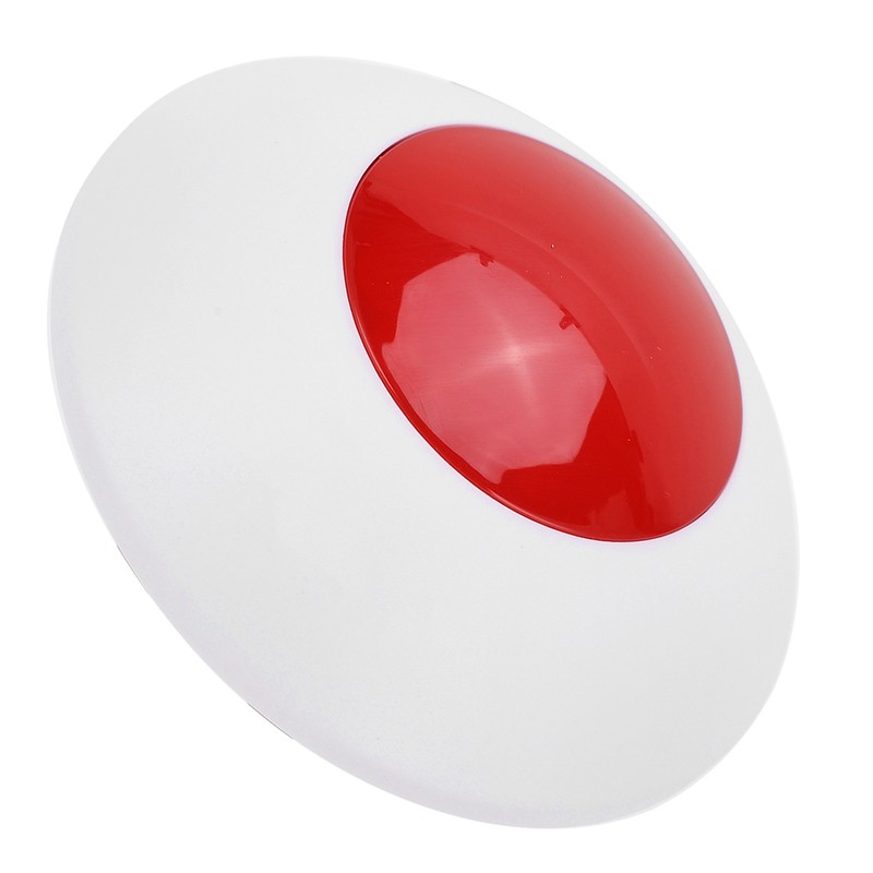 Wireless Sound Light Siren 110DB Burglary Prevention High Pitch Alarm