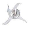 FLAVOR PLUS Stainless Steel Blades with Rubber Gasket Compatible with
