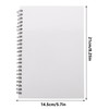 ibasenice Sublimation Notebooks Hardcover - 4PCS Notebooks for Work Spiral