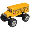 5" Monster School Bus Pull-Back Toy