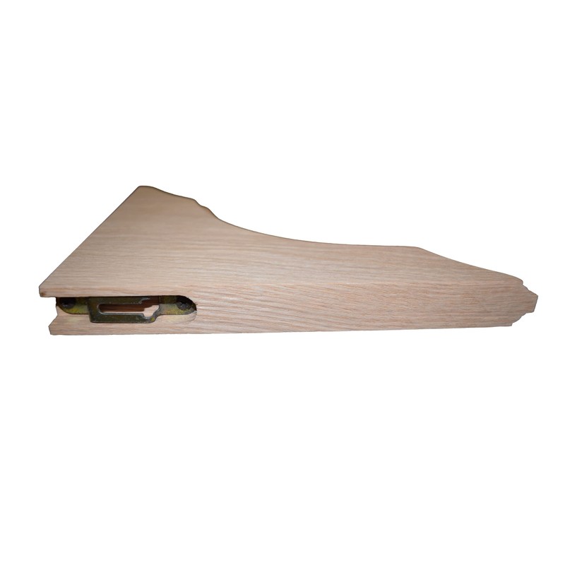 BingLTD - 8 1/4 Inch Oak Shelf Support Bracket -
