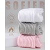 HONGTEYA Slouch Socks for Women 3 Pairs Scrunch Knee High