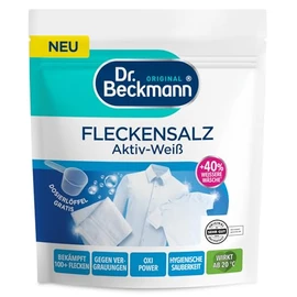 Dr. Beckmann Pulver, Fleckensalz Aktiv-Wei√ü | f√ºr wei√üere W√§sche | wirkt gegen mehr als 100 Flecken | inkl. Dosierl√∂ffel | 400g