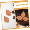 BIUDECO 4pcs Leaf Shaped Sugar Savers Reusable Brown Sugar Softener