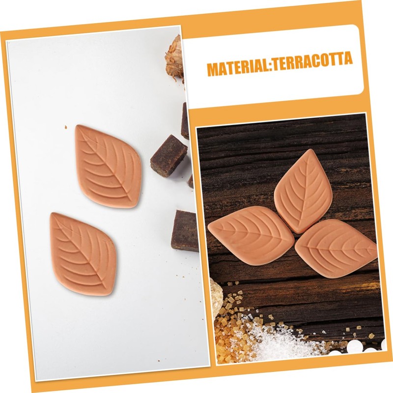 BIUDECO 4pcs Leaf Shaped Sugar Savers Reusable Brown Sugar Softener