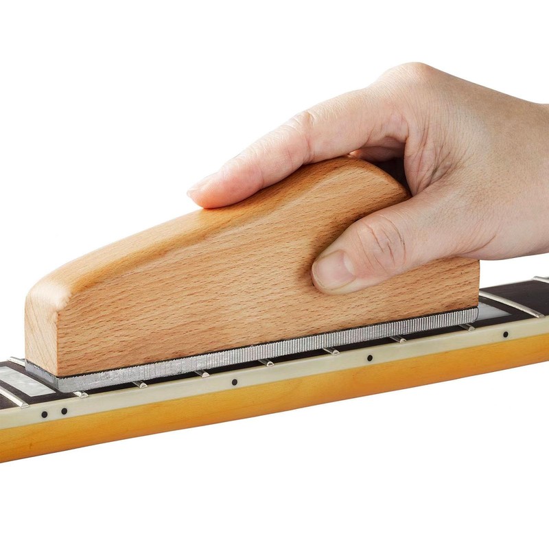 Guitar Fret Beveling File, Precision Tool for Guitar Fret End