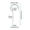 OTOTEC Drain Grate Puller, Stainless Steel Drain Wrench, Lifting Hook,