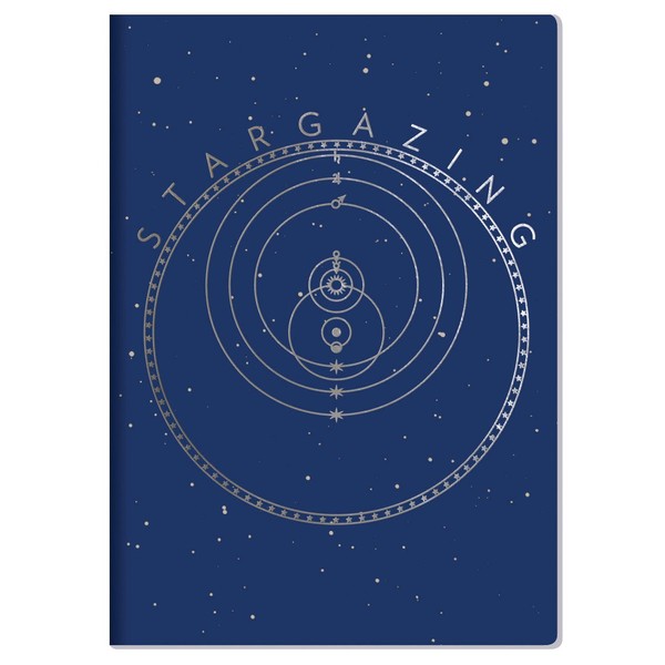 Stargazing Notebook - Includes Constellation Maps and Astrolabe - 7" x 4.75"