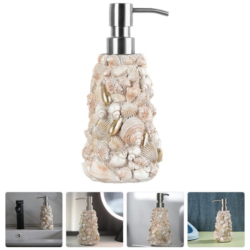 LIFKOME Travel Sub Bottle Pump Dispenser Refillable Soap Dispenser for