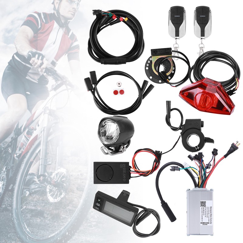 Electric Bicycle Waterproof Line Kit Mountain Bike Assist Controller Meter
