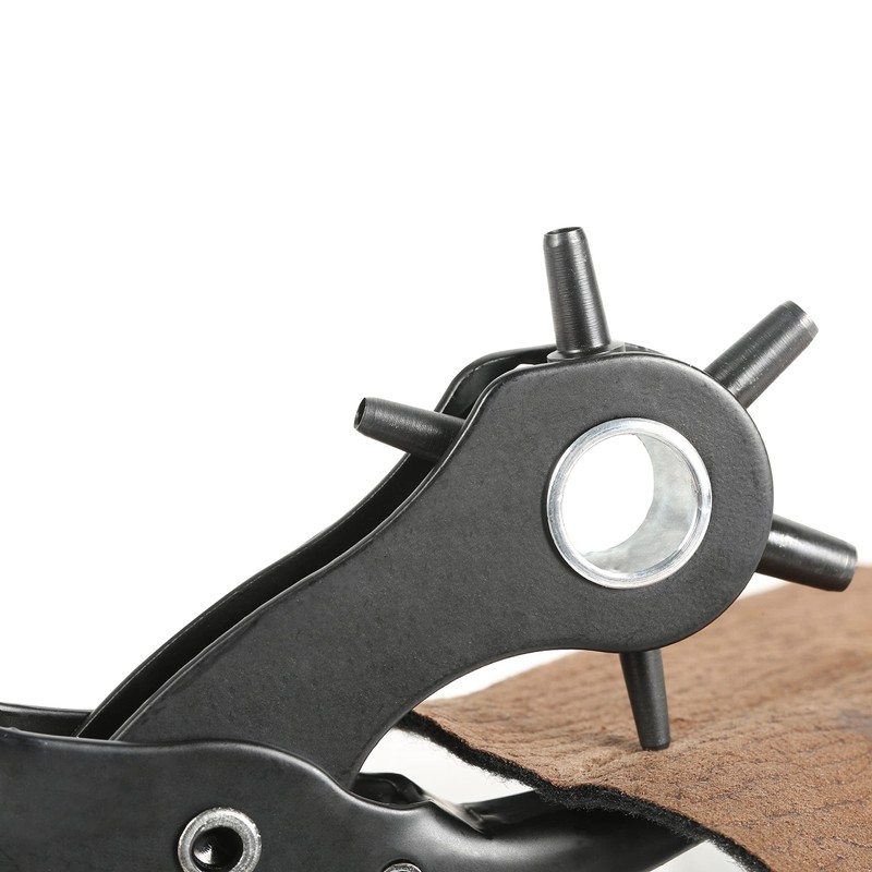 Belt Hole Puncher - Heavy Duty Leather Punch Tool -