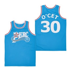PERC30 Men's #30 Perc O'Cet Movie Basketball Jersey Stitched S-XXXL (as1, alpha, m, regular, regular, Blue)