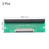 MECCANIXITY 2pcs FFC FPC Connector Board 60 Pins 0.5mm Socket