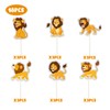 Lion Cupcake Topper, Jungle Safari Animal Cupcake Decor - Forest
