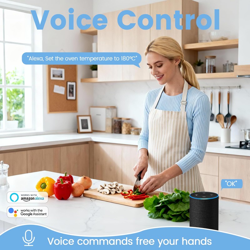 Oblinple Smart Plug 13A Alexa Plugs that Work with Alexa