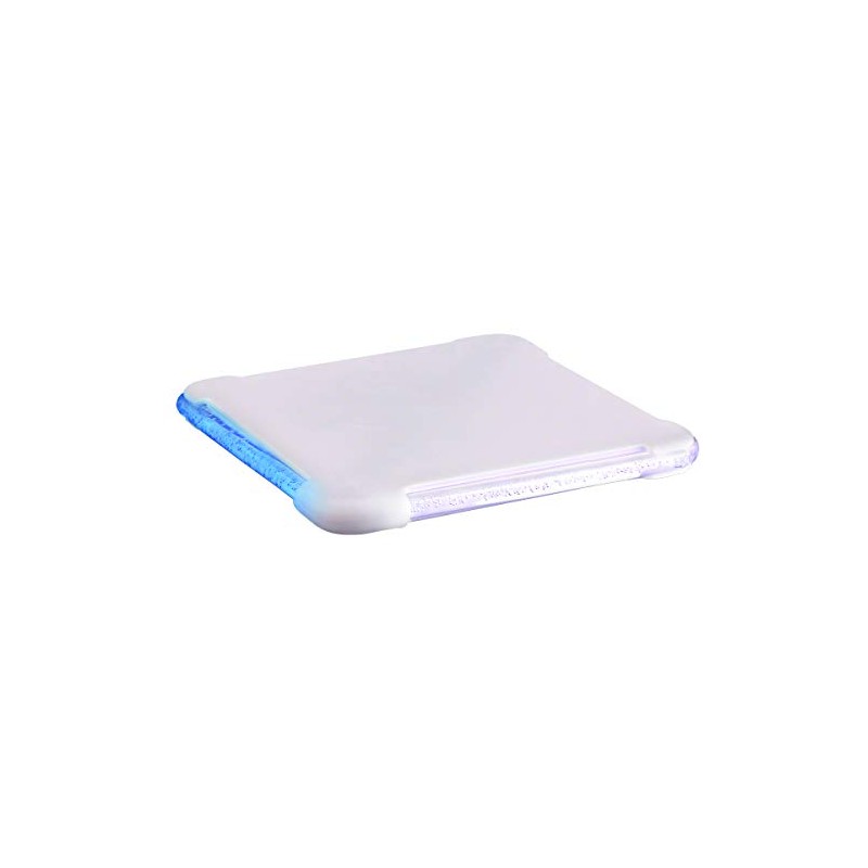 Set of 4 Square Light Up Drink Coasters with Pressure