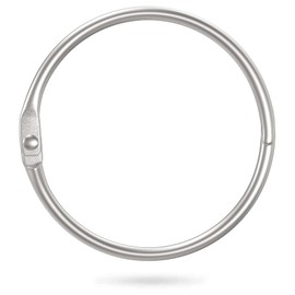 Pawfly 2 Inch Loose Leaf Binder Rings Large Book Rings, 12 Pieces