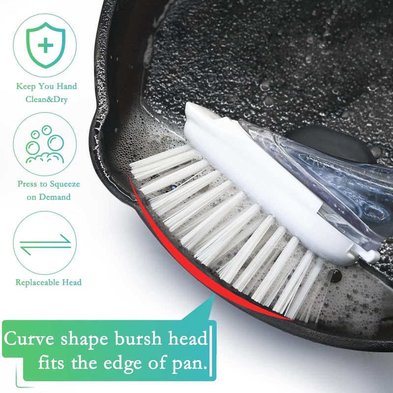 New Brush Refills for OXO New Soap Dispensing Dish Brush