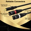 Mygatti 3.5mm TRS to 2 XLR Pro Stereo Cable 50