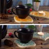 DIY Mosaic Coasters kit, 2 Pieces tourquoise Blue