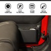 Hoolcar Front Door Storage Pockets, Side Insert Organizer Box Metal