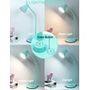 BOHON LED Desk Lamp with USB Charging Port, 3 Color