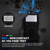 Digital Multimeter Voltmeter TRMS 6000 Counting AC/DC NCV 1000V 20A