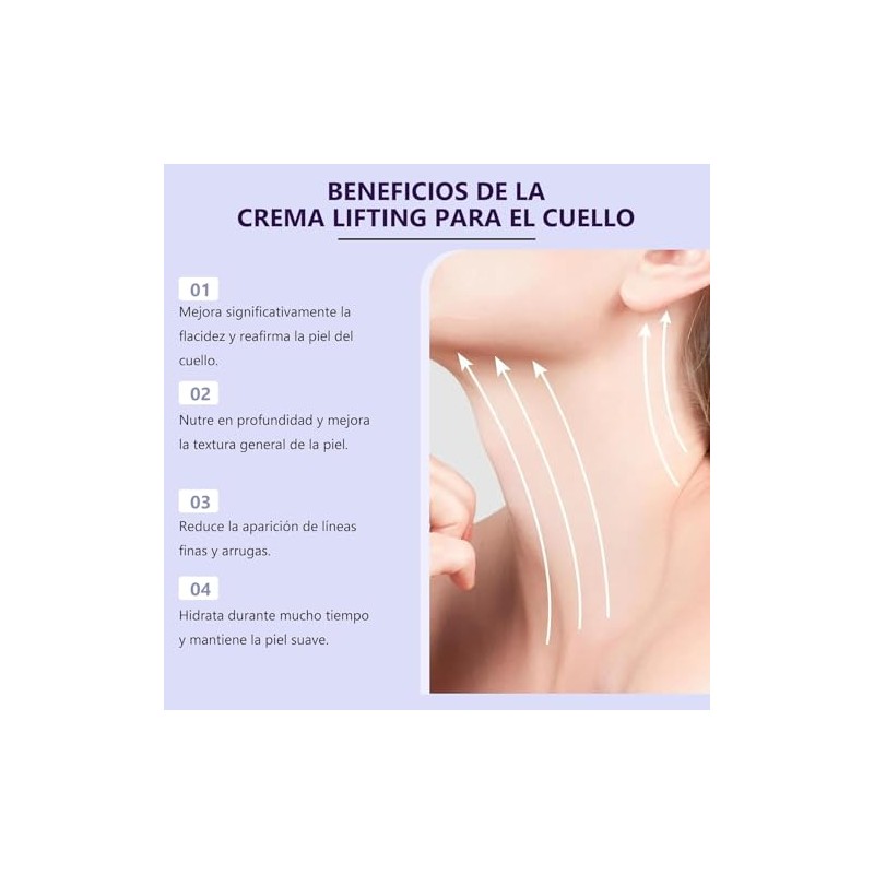 Crema Cuello Reafirmante Reducir Pliegues 50ml