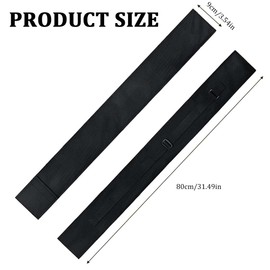 WUSJCOF 1 Pack Pool Cue Bag, Pool Cue Bag, Portable Pool Cue Bag, Carry Bag, Snooker Sticks, Billiard Bag for 1/2 Snooker Billiard Stick Rod Storage