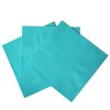 Stxy's 3ply Teal Napkins Disposable with (Non-Toxic Ink) Beverage Turquoise