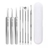 압출기 피부 블랙헤드 도구 8종세트 관리 Blackhead Removal Tool 8-Piece
