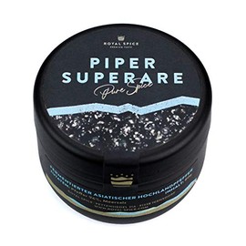 Royal Spice Fermented Pepper "Piper Superare" - Black Pepper 80 g - Juicy Soft Pepper Black from Sri Lanka - Peppercorns Black