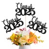 Cyunda Graduation Decorations 2025, 16 PCS Class of 2025 Black