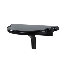 Hathaway Premier Wall-Mounted Pub Table, Black